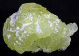 Lemon-Yellow Brucite - Balochistan, Pakistan #40375-1